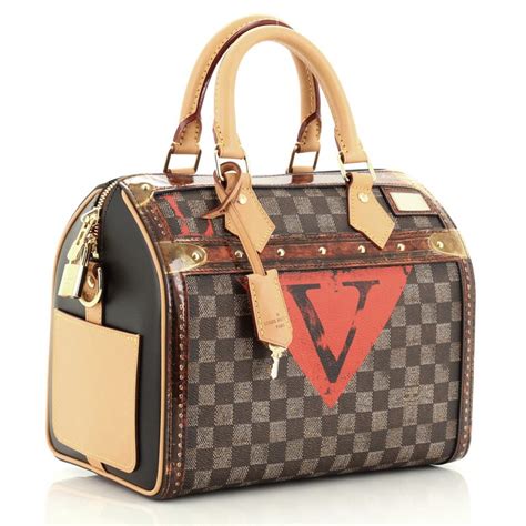 Louis Vuitton Speedy Bandouliere Bag Limited Edition Damier 